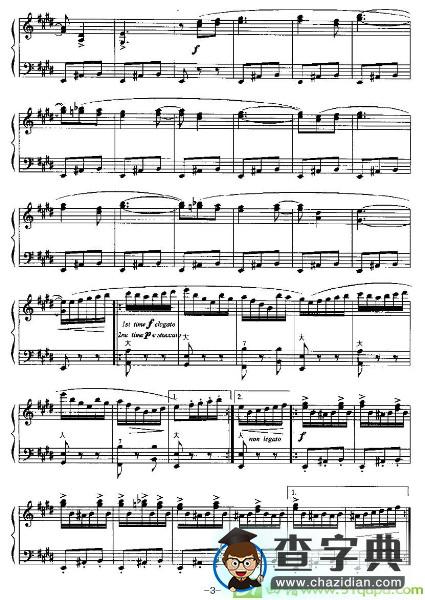 快板手风琴谱([美]约翰·卡特作曲)