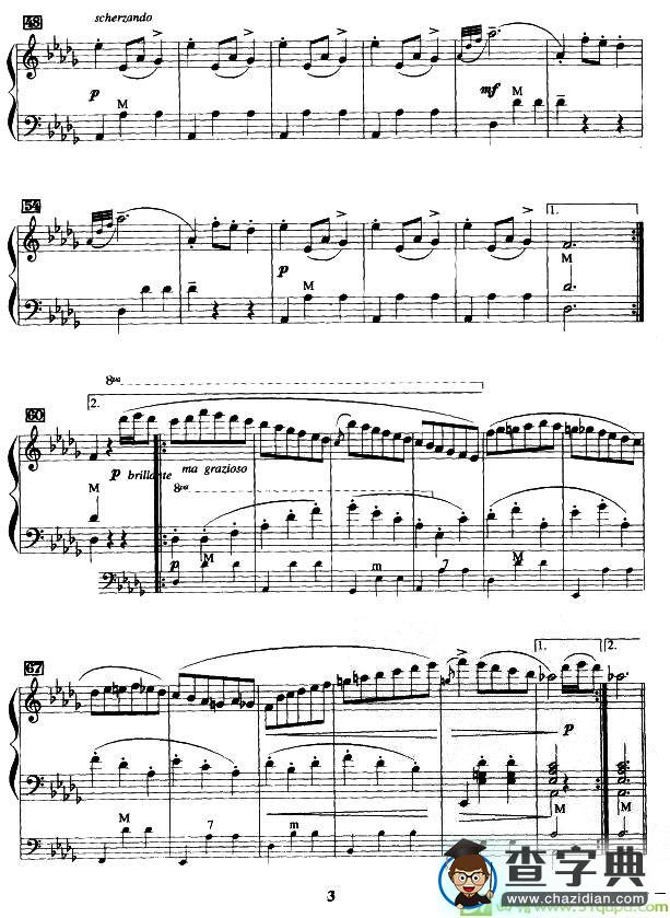 邀舞手风琴谱(鲁迪夫·瓦兹钠改编作曲)