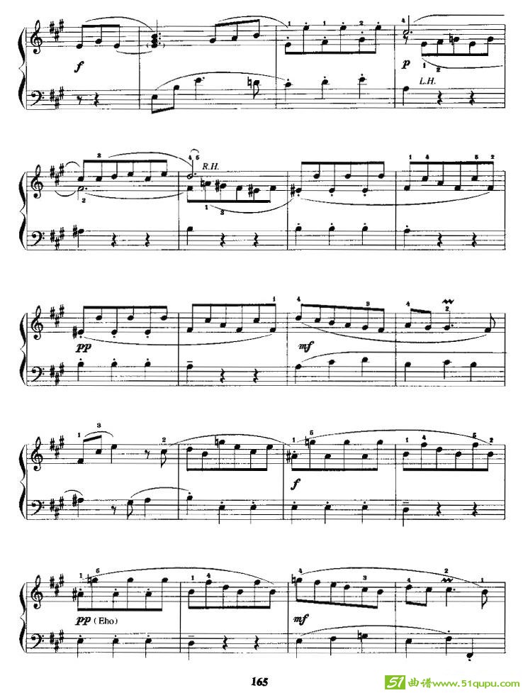小组曲手风琴谱(J·S·巴赫作曲)