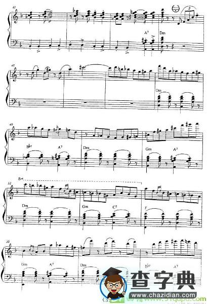 回旋低音手风琴谱