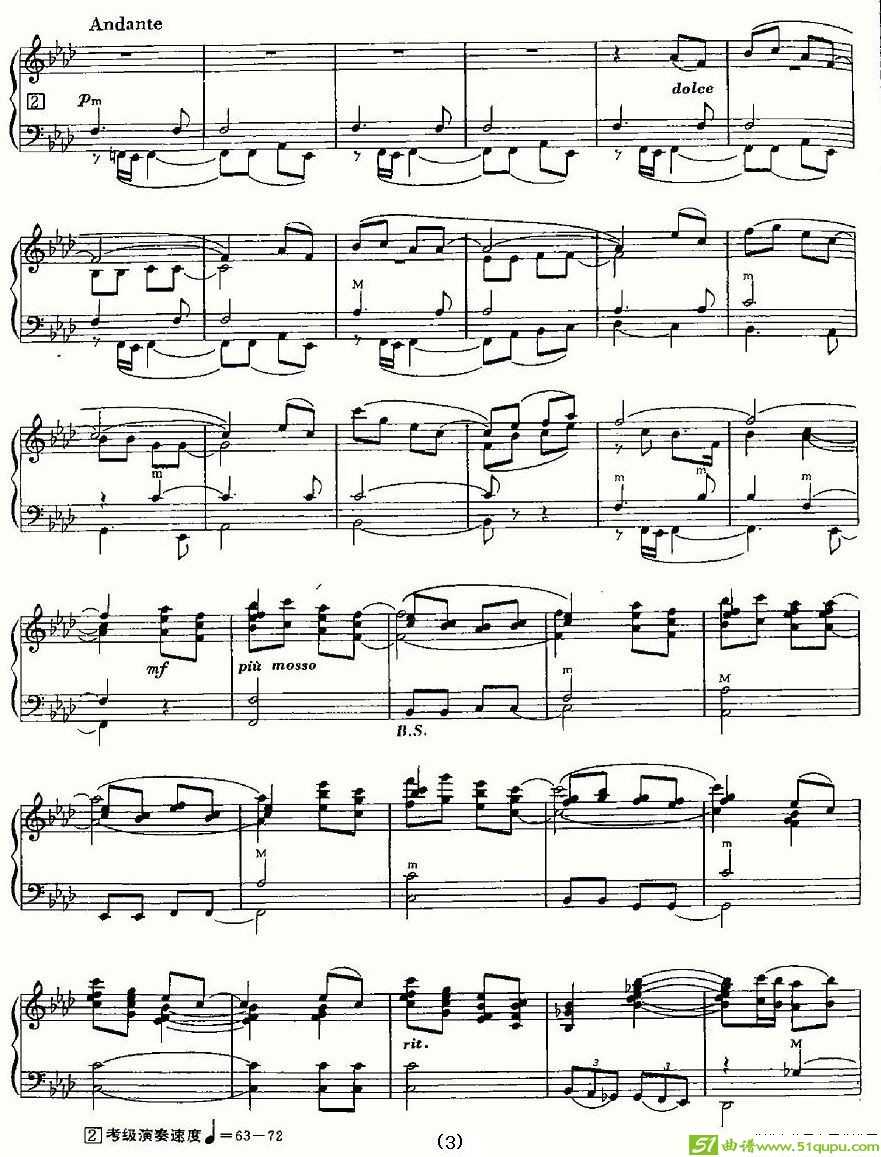 促织幻想曲手风琴谱(李遇秋作曲)