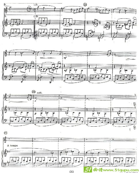 AVE MARIA手风琴谱(皮亚佐拉作曲)