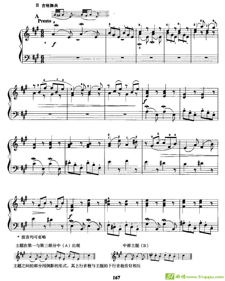 小组曲手风琴谱(J·S·巴赫作曲)