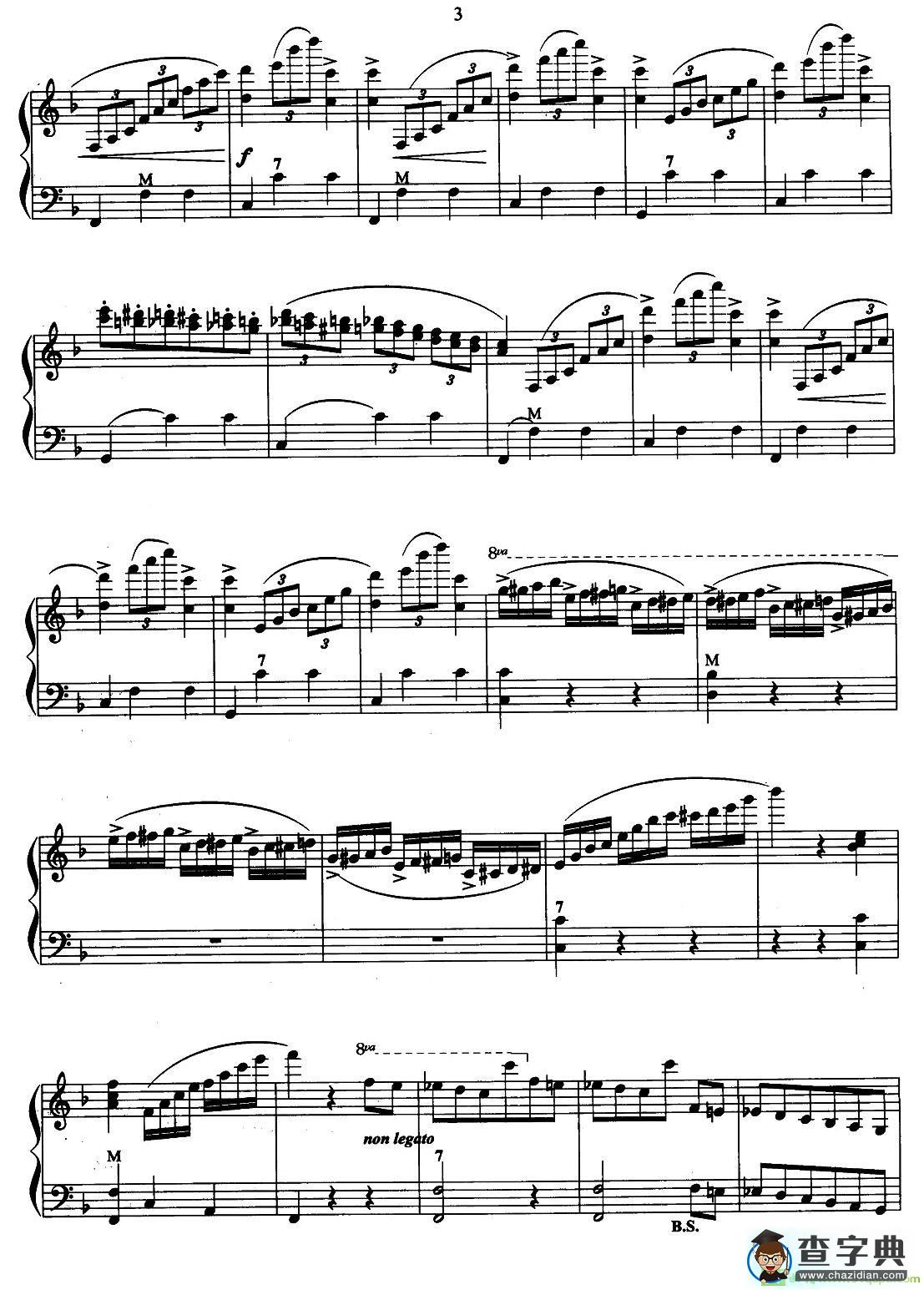春之声圆舞曲手风琴谱([俄]作曲)