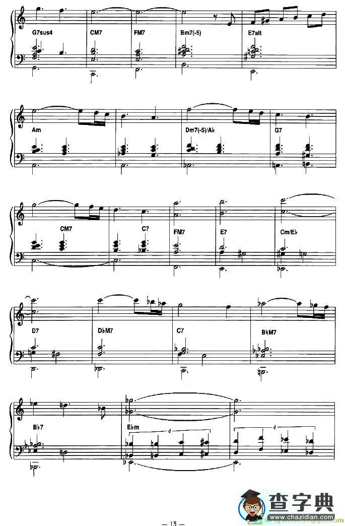BILLIE手风琴谱(理查德·加里亚诺（Richard作曲)