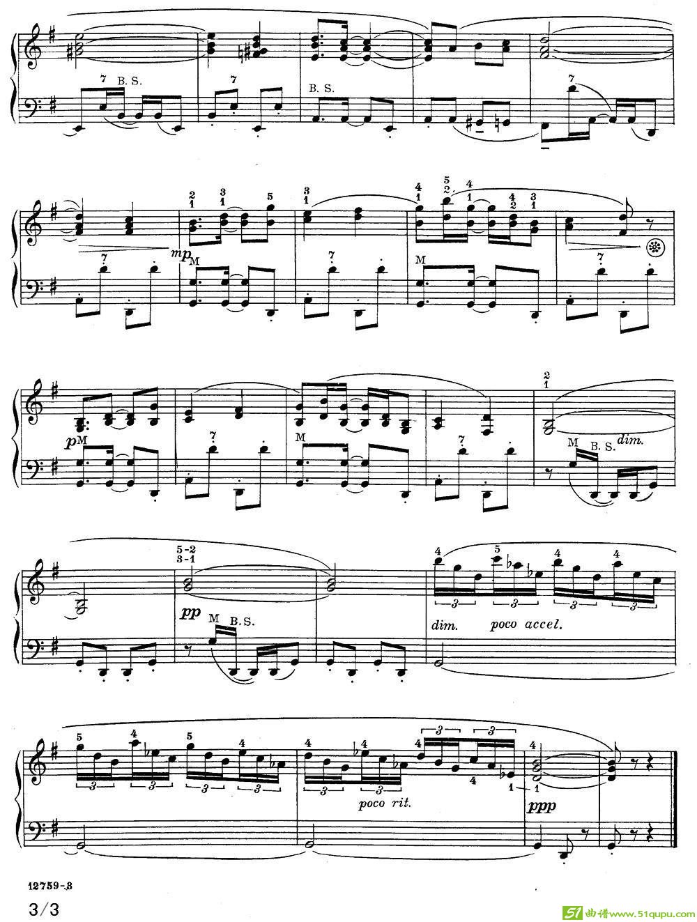 LaComparsa（狂欢节的游行）（传统低音手风琴）手风琴谱
