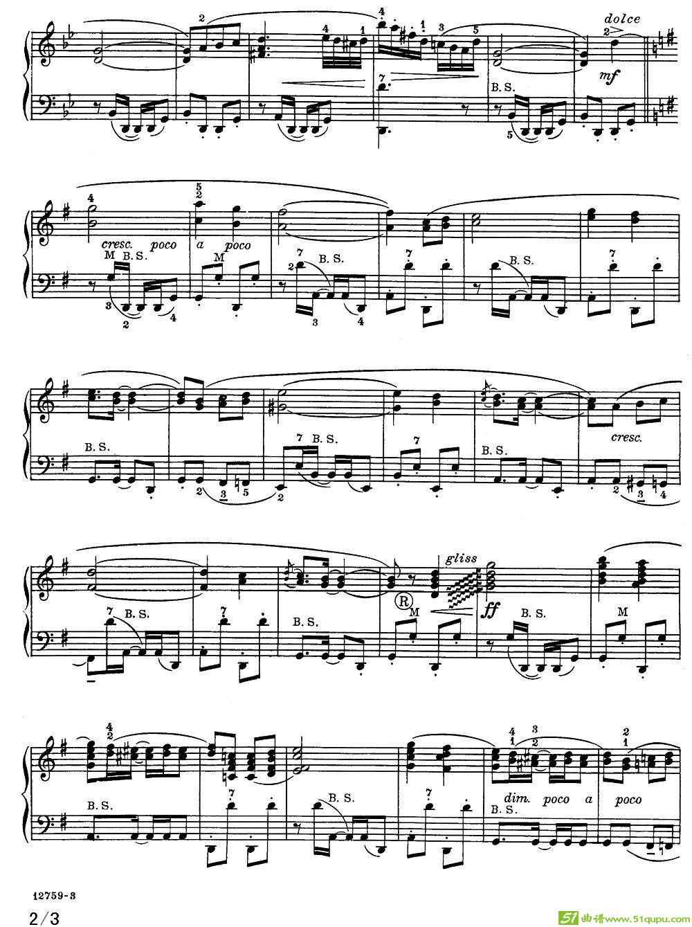 LaComparsa（狂欢节的游行）（传统低音手风琴）手风琴谱
