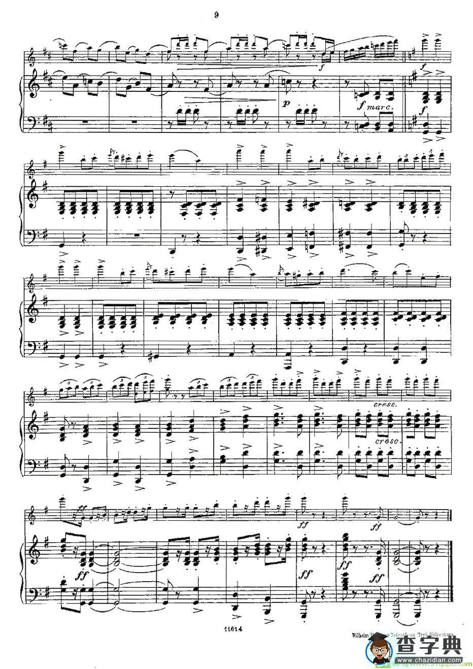 Opern-Transcriptionen.Op.45-4长笛谱