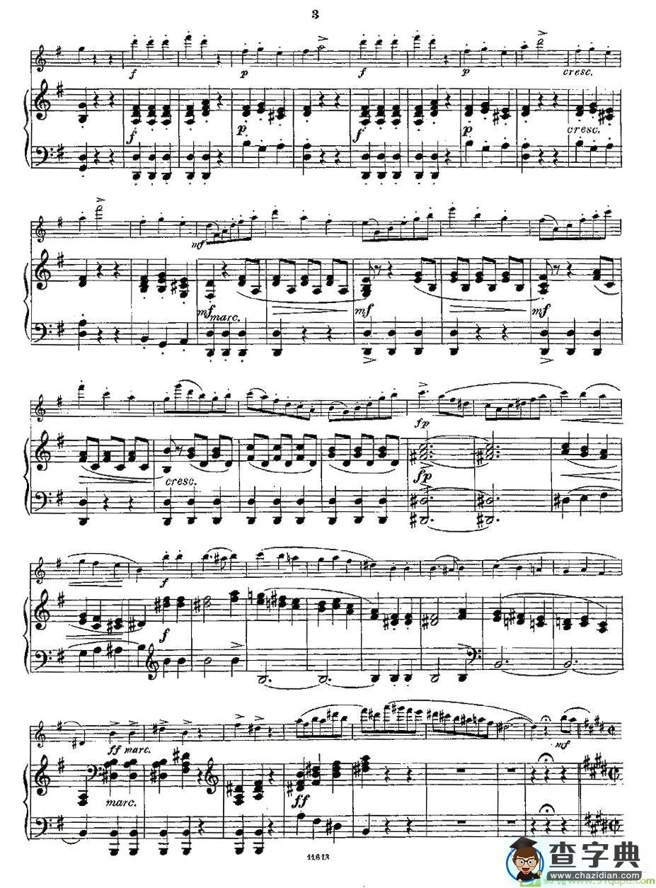 Opern-Transcriptionen.Op.45-1长笛谱