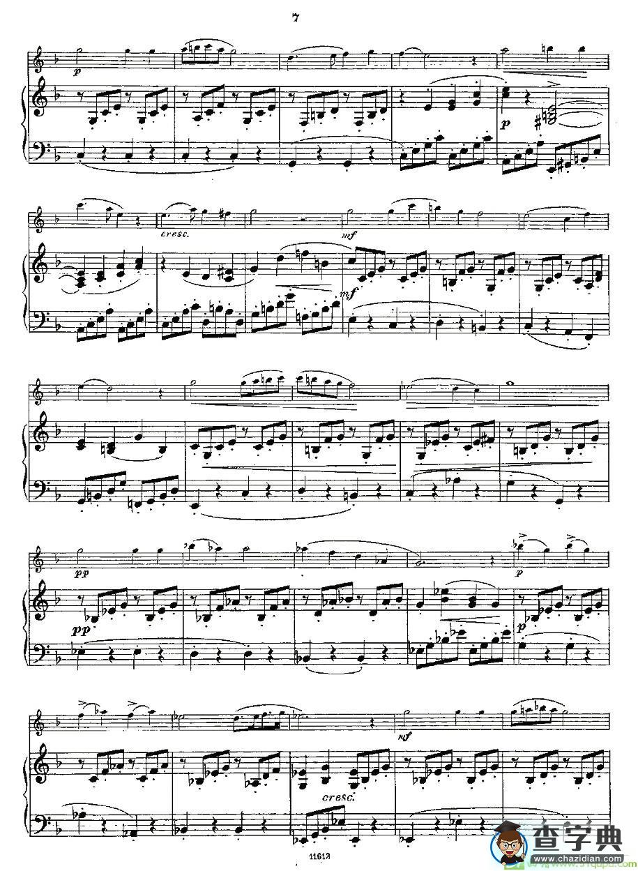 Opern-Transcriptionen.Op.45-1长笛谱