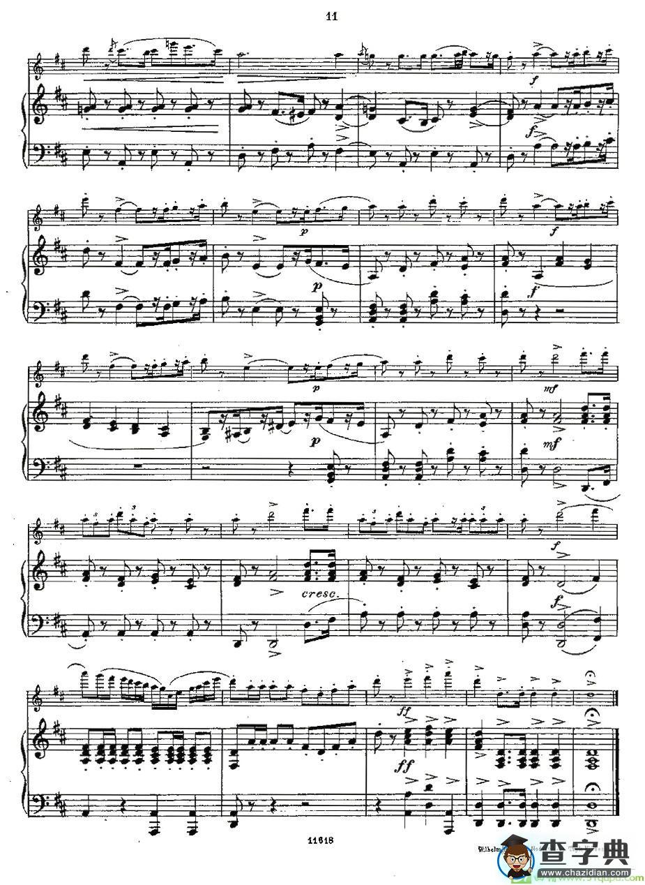 Opern-Transcriptionen.Op.45-3长笛谱