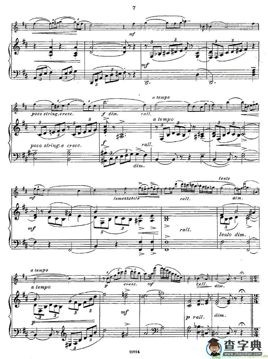 Opern-Transcriptionen.Op.45-4长笛谱
