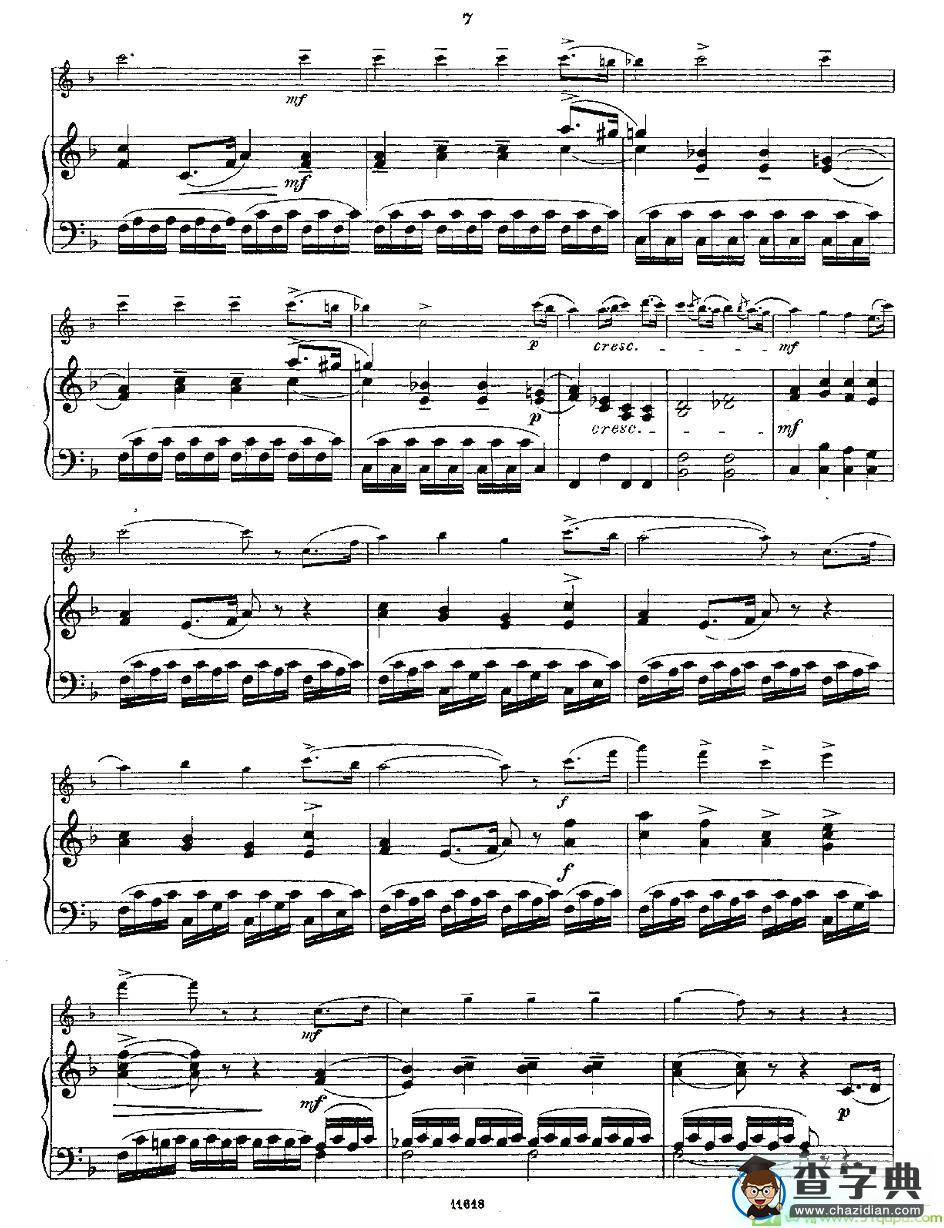 Opern-Transcriptionen.Op.45-3长笛谱