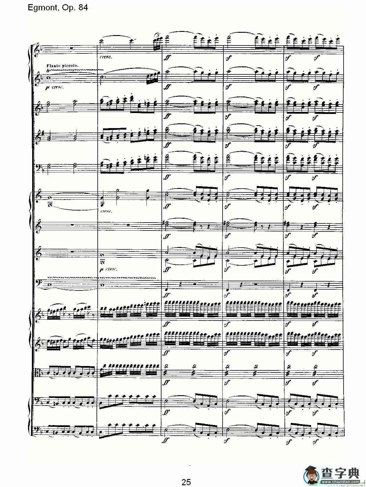 Egmont，Op. 84简谱