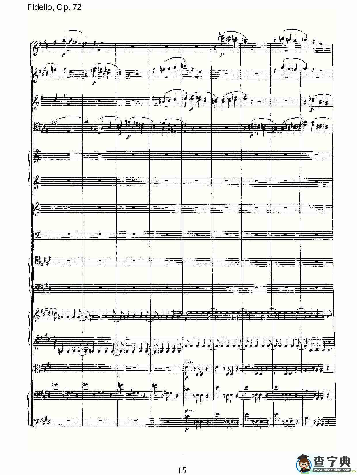 Fidelio，Op.72简谱