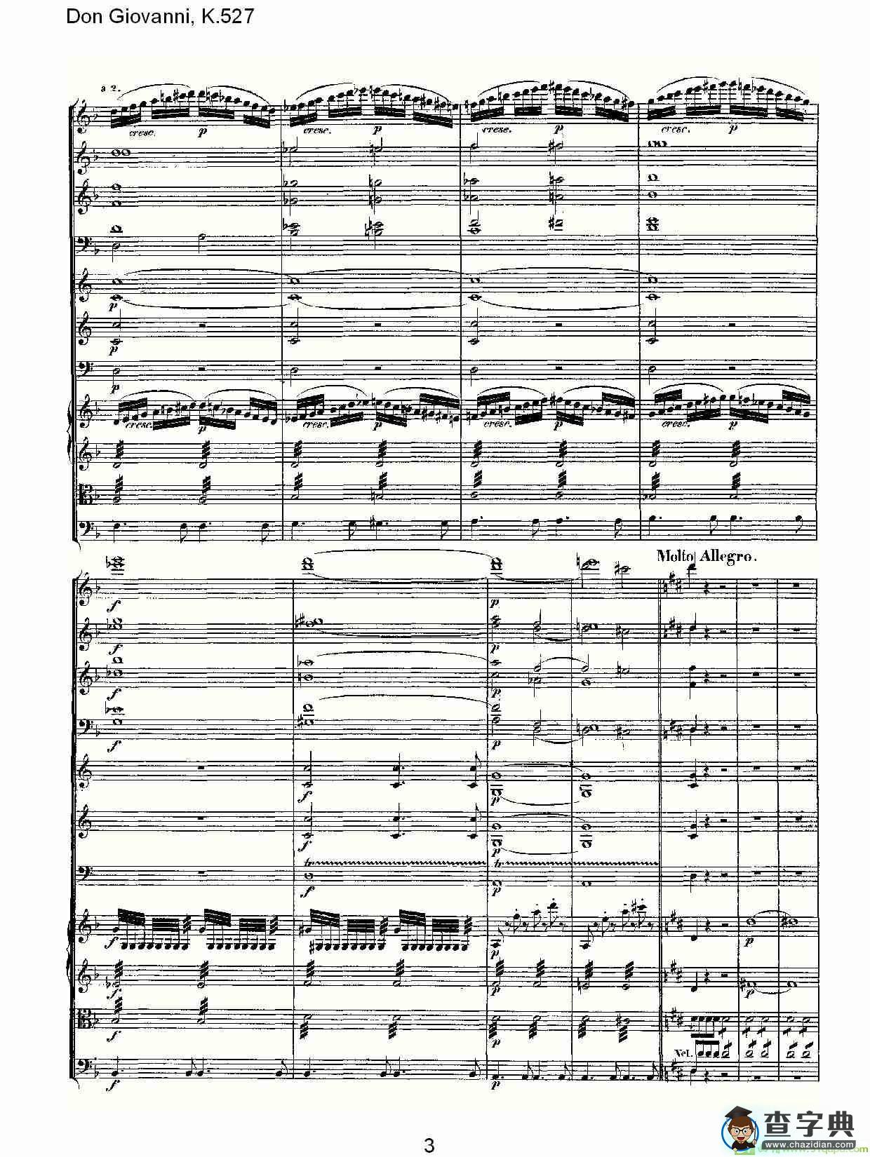 Don Giovanni, K.527简谱