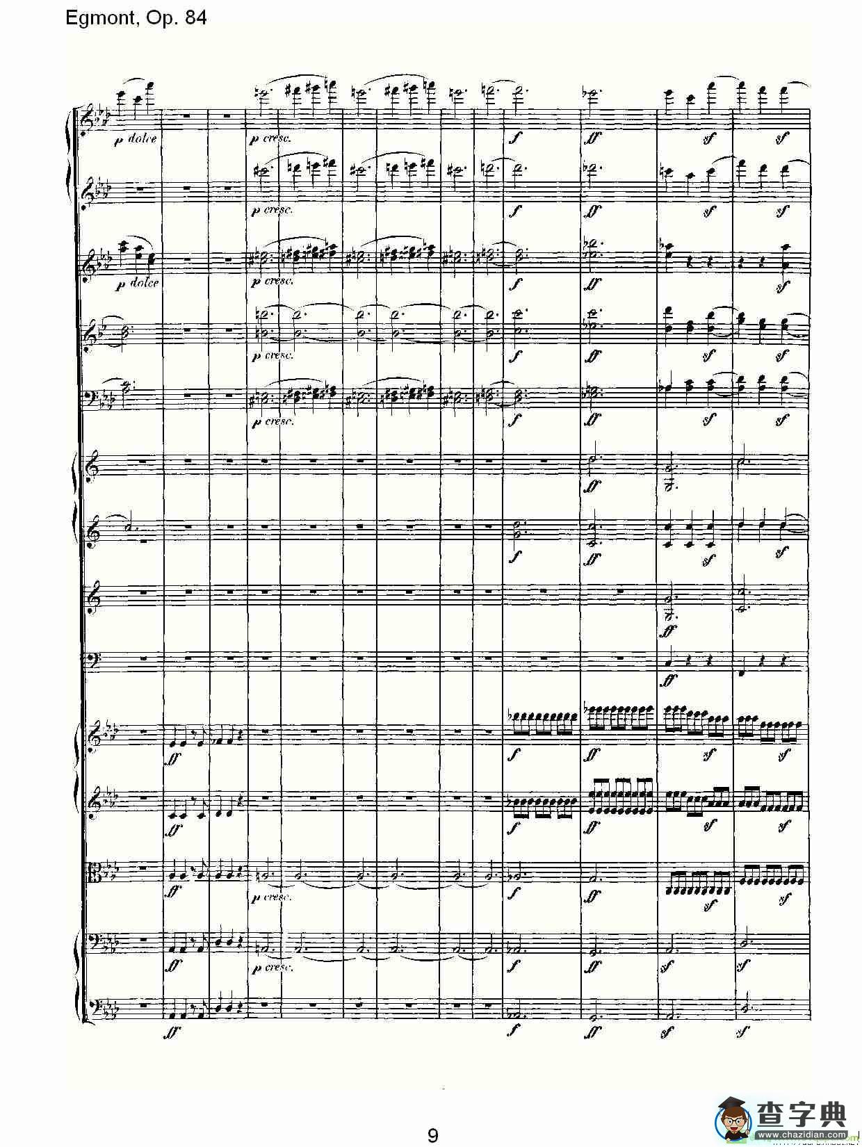 Egmont，Op. 84简谱