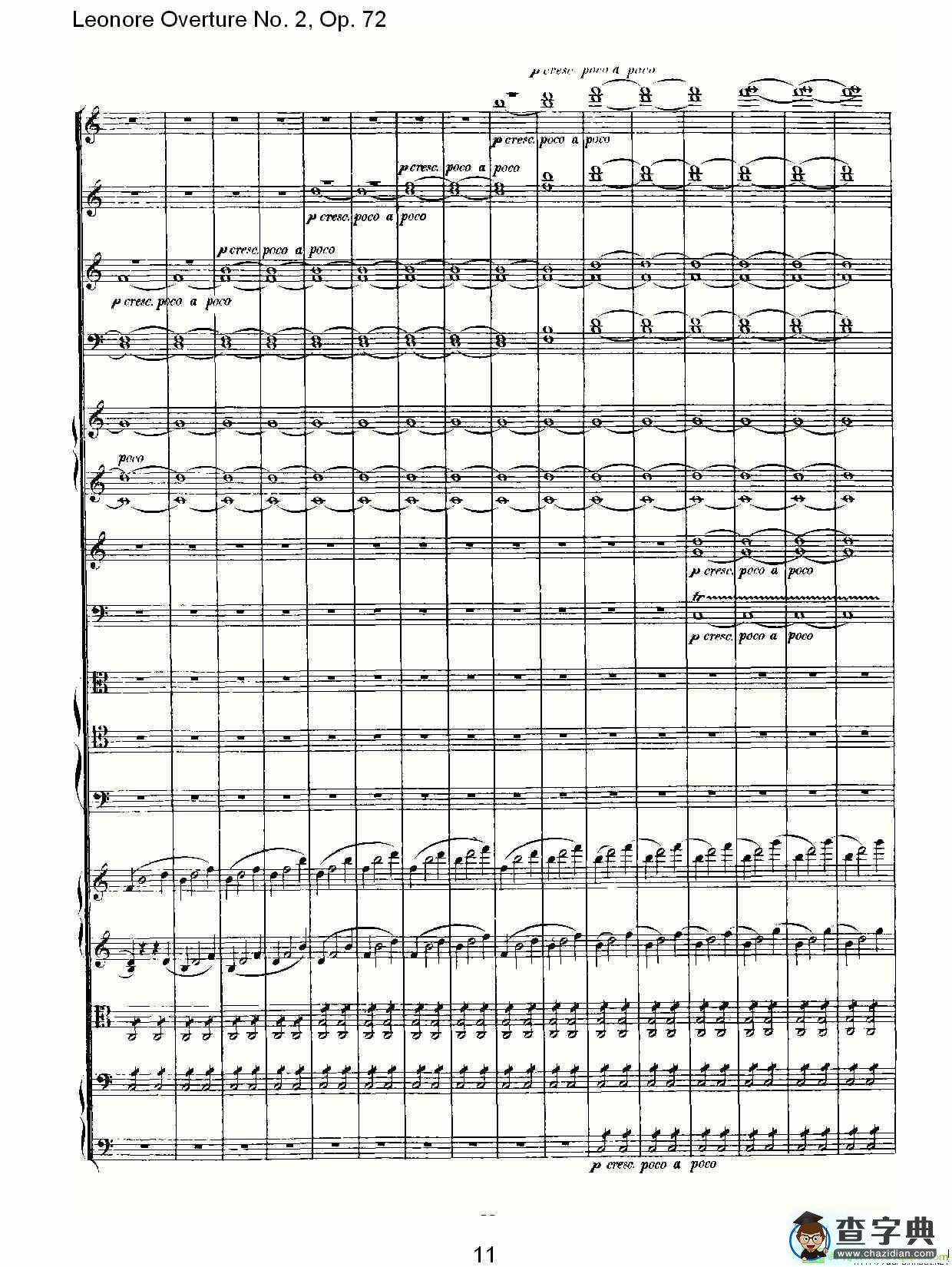 Leonore Overture No. 2，Op. 72简谱