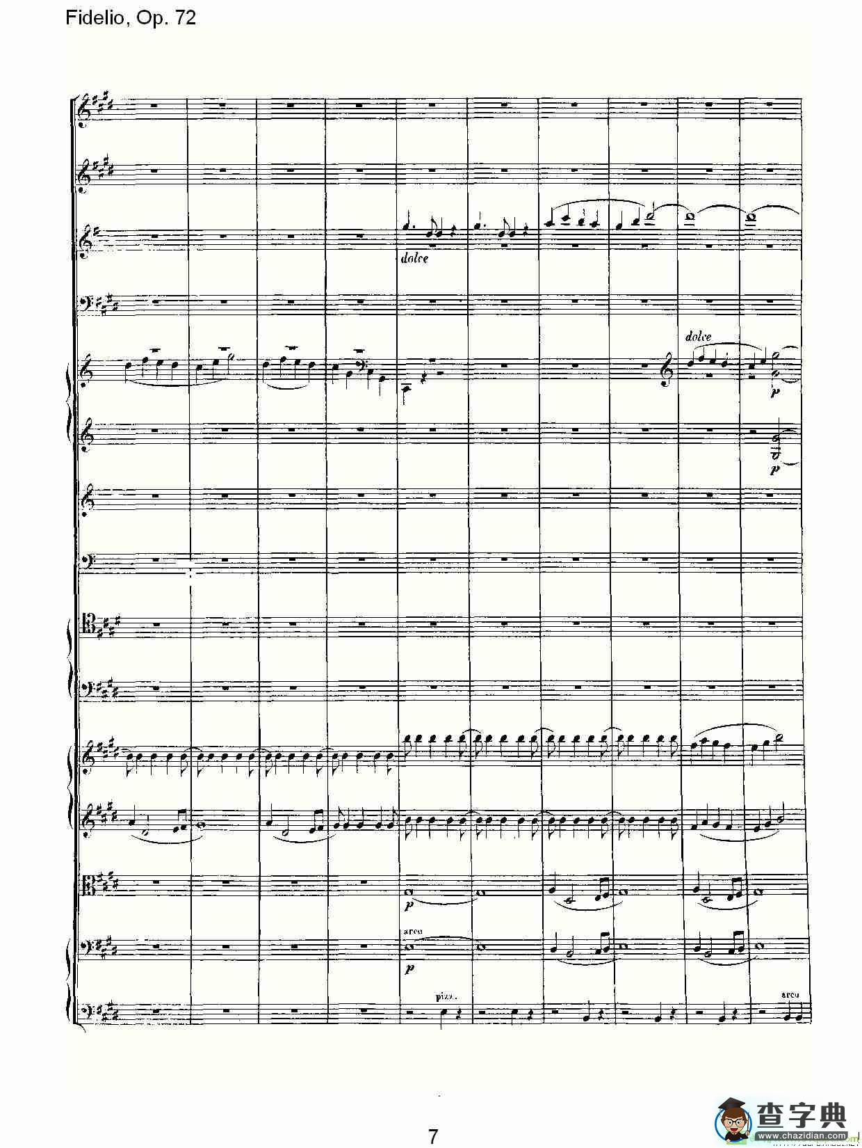 Fidelio，Op.72简谱