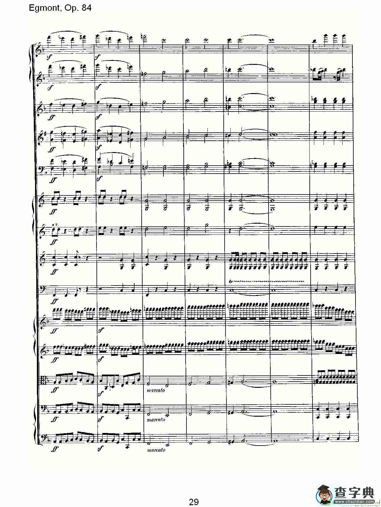 Egmont，Op. 84简谱