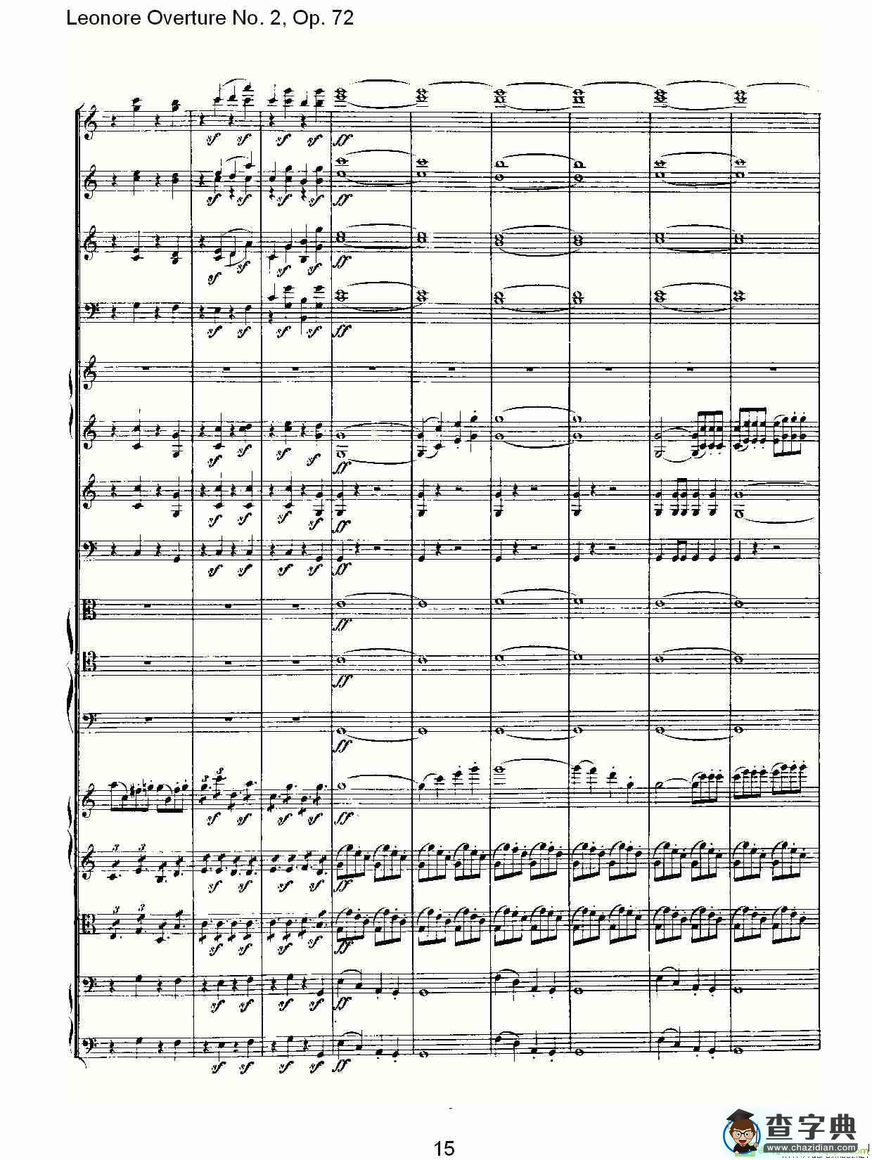 Leonore Overture No. 2，Op. 72简谱