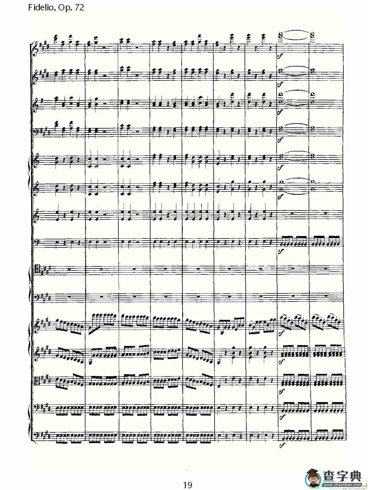 Fidelio，Op.72简谱