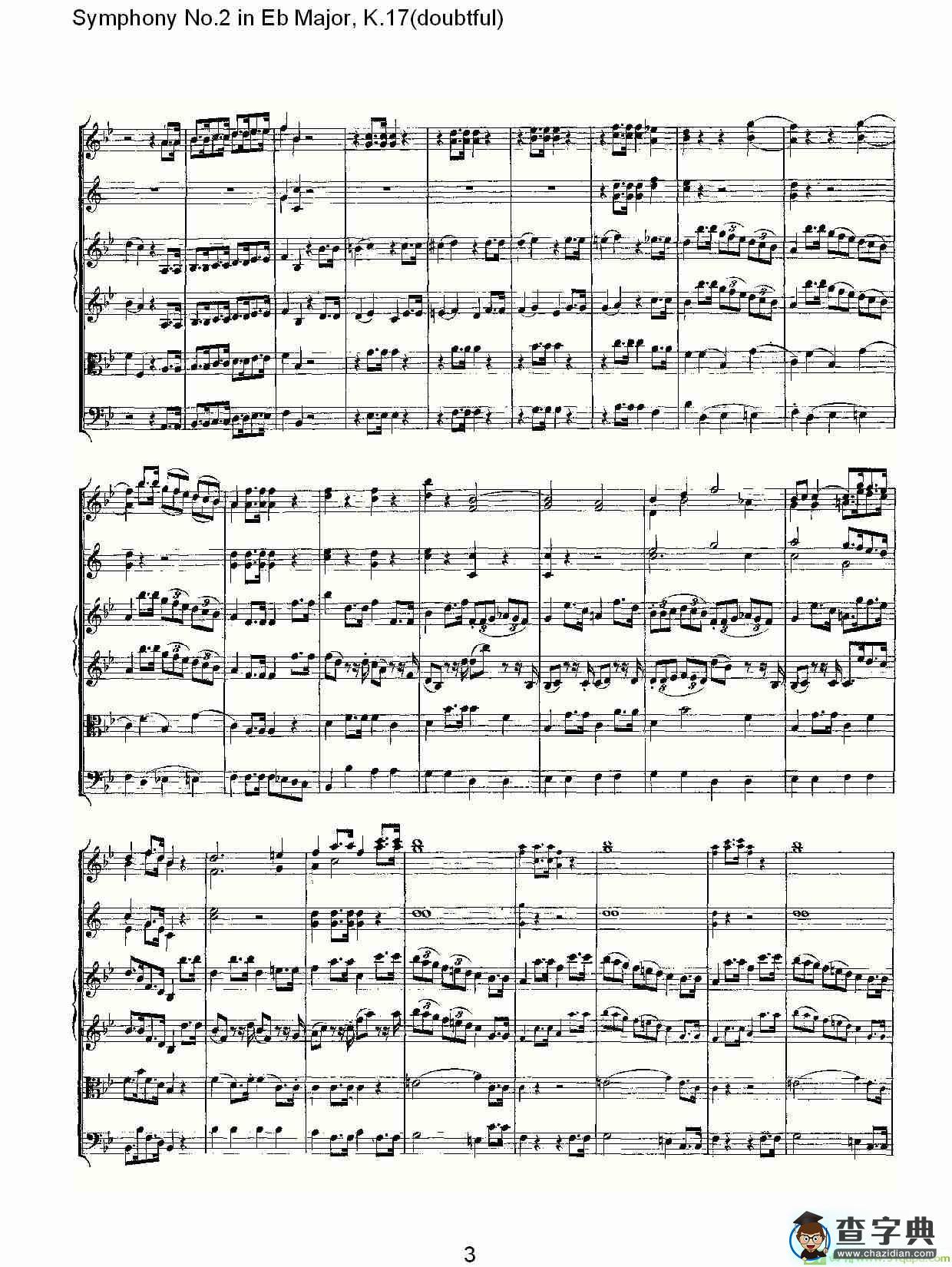 Symphony No.2 in Bb Major简谱