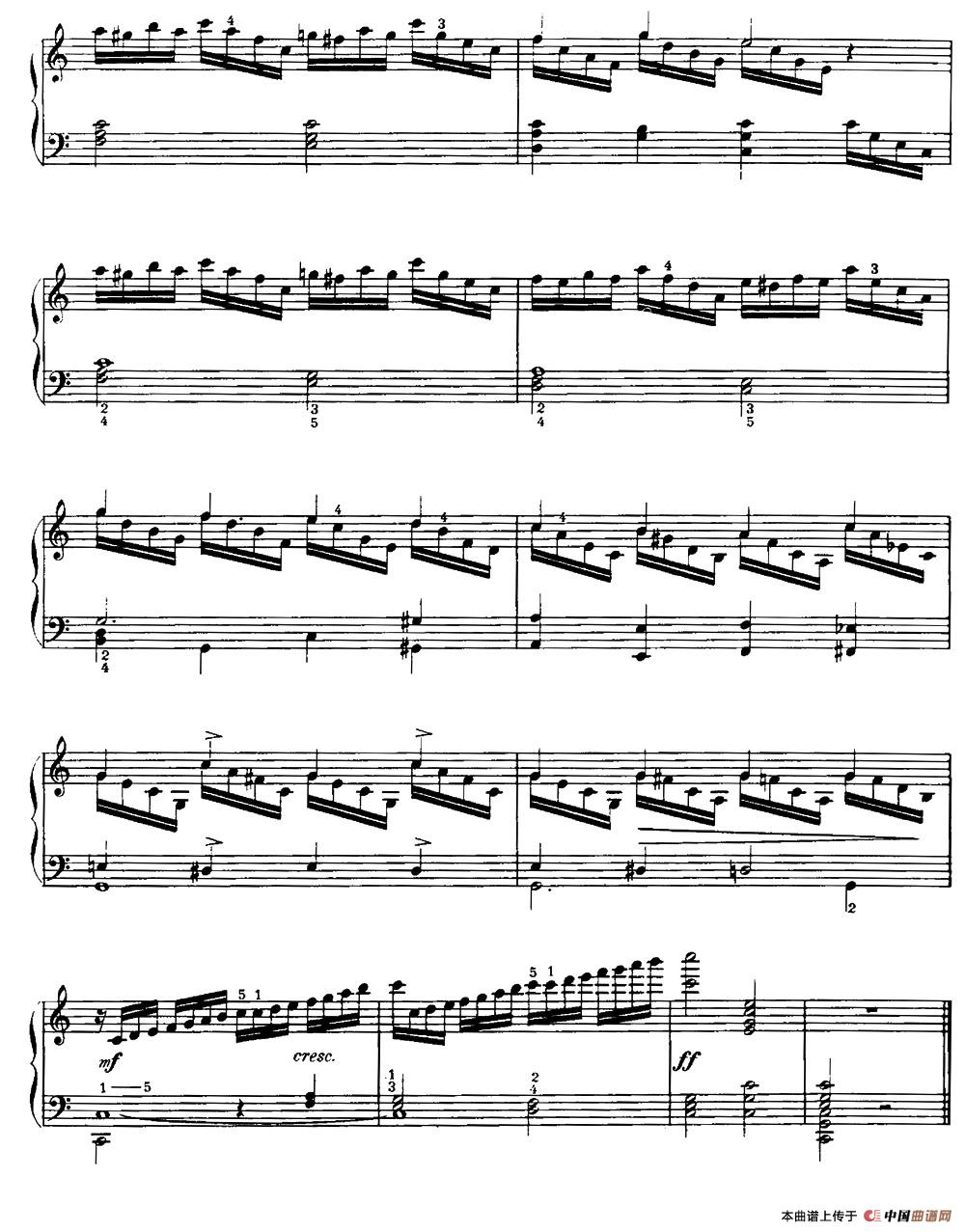 20 Petites Etudes, Op.91（20首小型练习曲）（2）钢琴谱