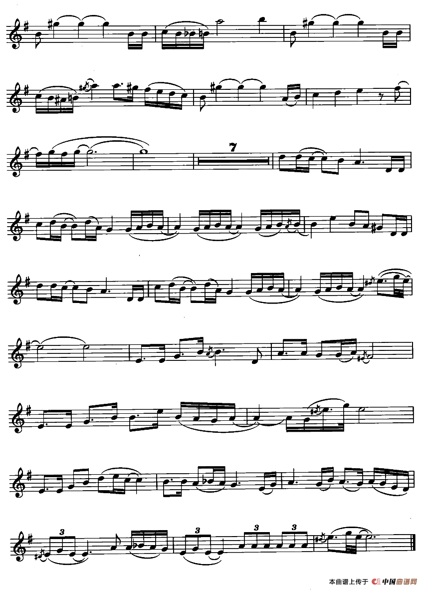 Sax all night萨克斯谱