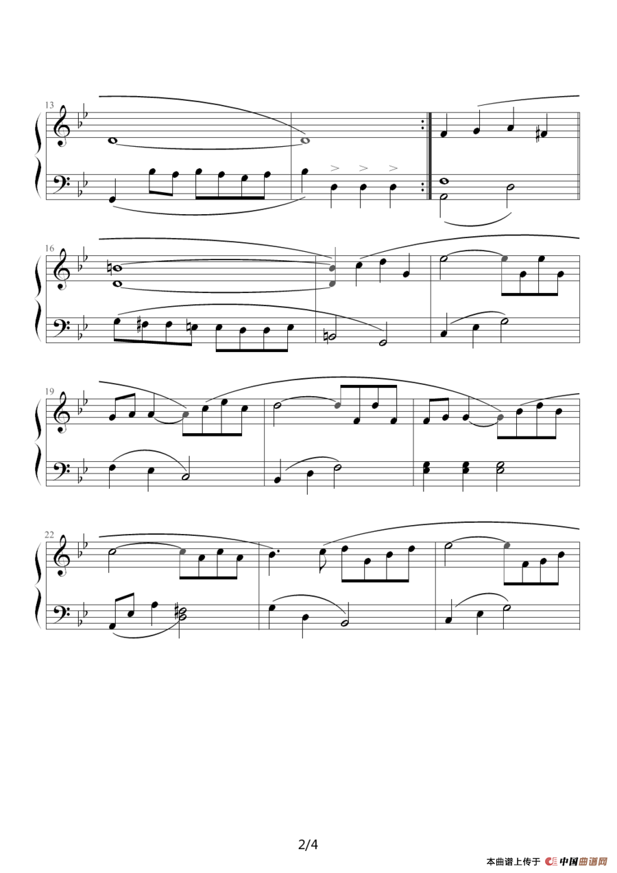 爱的故事（Love Story）钢琴谱