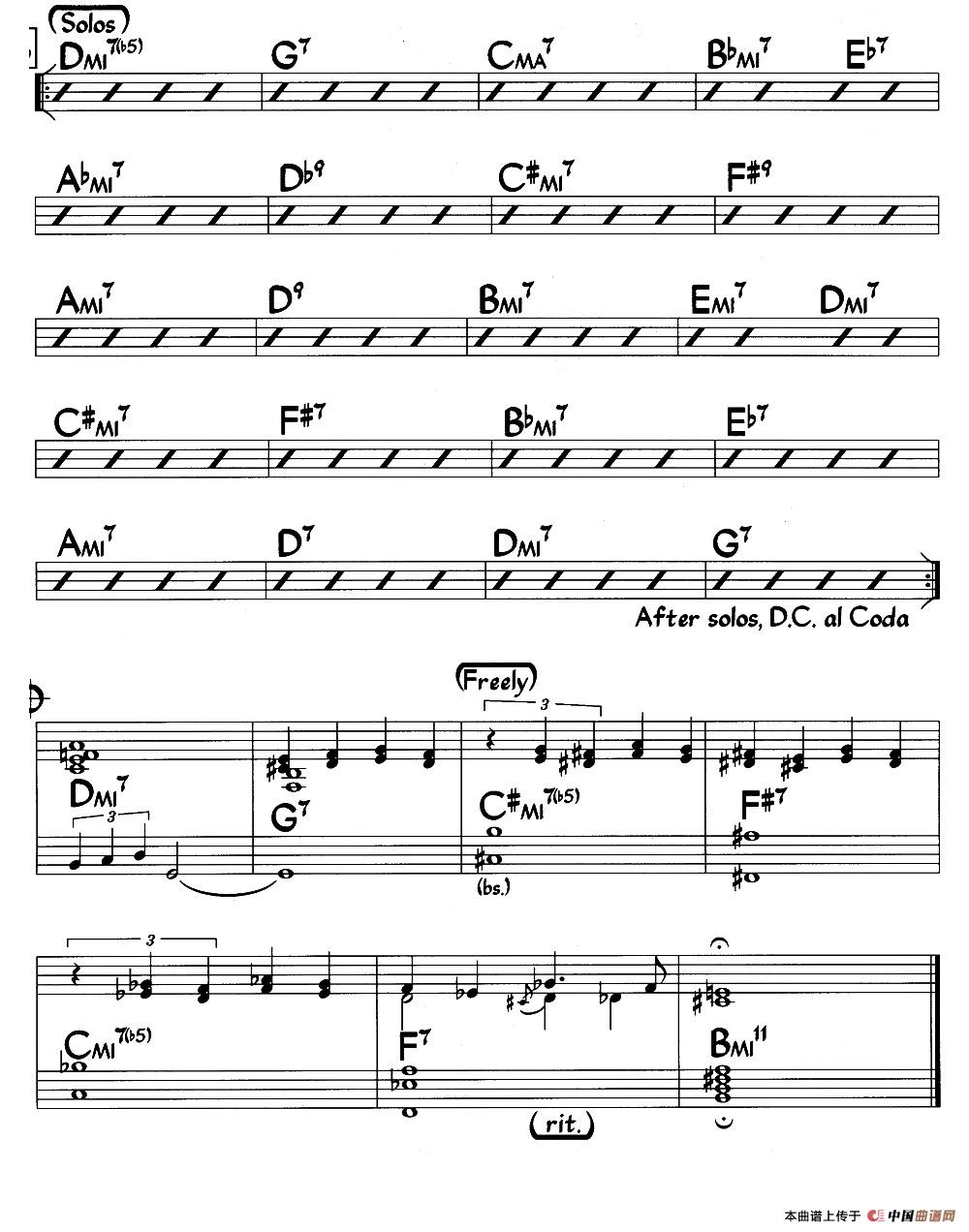 Dee Song（爵士钢琴曲）钢琴谱