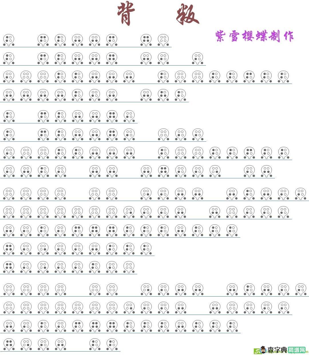 背叛简谱(曹格作曲)