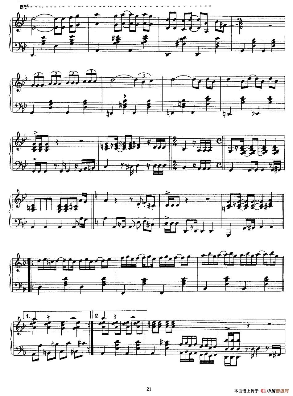 Bach Gammon钢琴谱