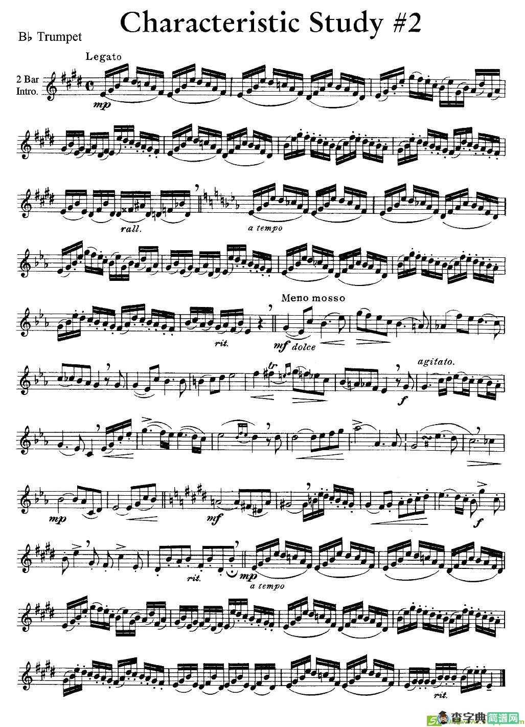 Characteristic Study #2 铜管谱(J.作曲)