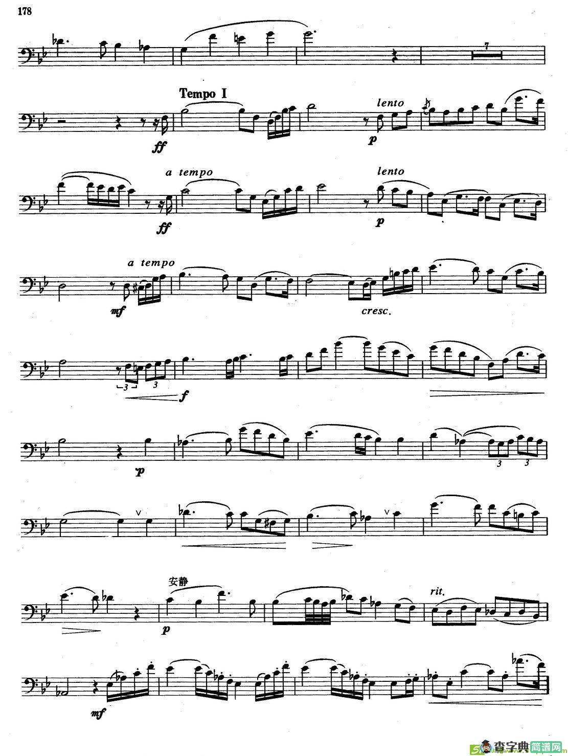 A组乐曲：音乐会乐曲铜管谱([德]沃内克作曲)