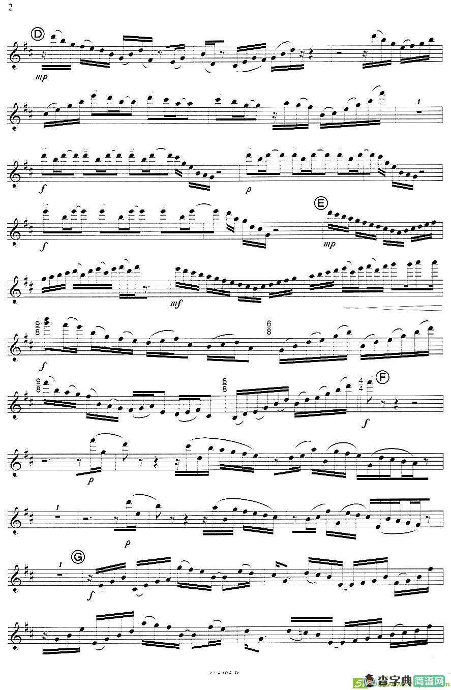 FuzzyBirdSonata（绒毛鸟奏鸣曲）（1、RunBird）萨克斯谱