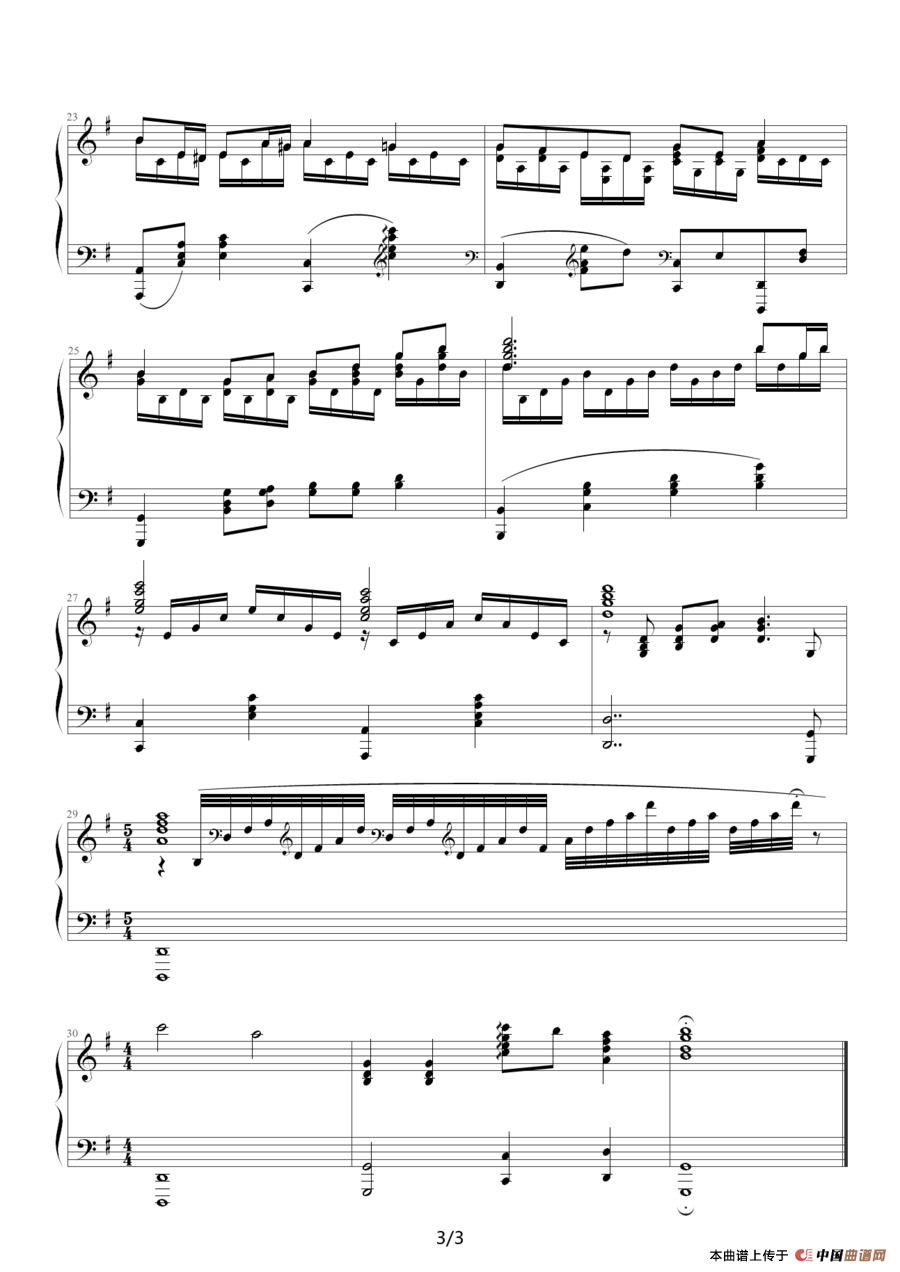 Close To You（靠近你）（《悠长假期》插曲）钢琴谱