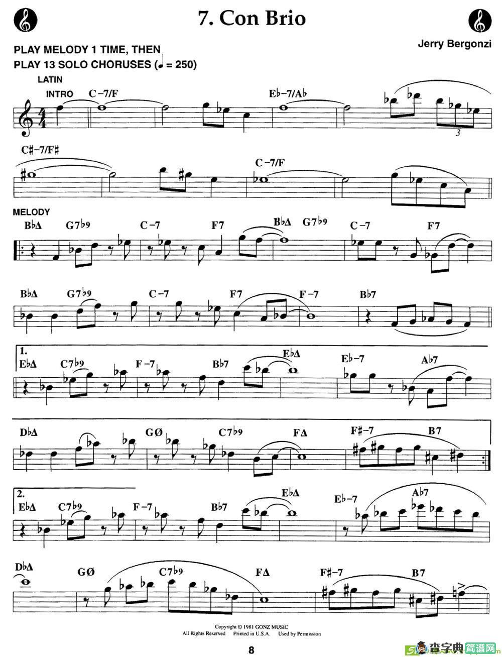 ConBrio-Cont.萨克斯谱