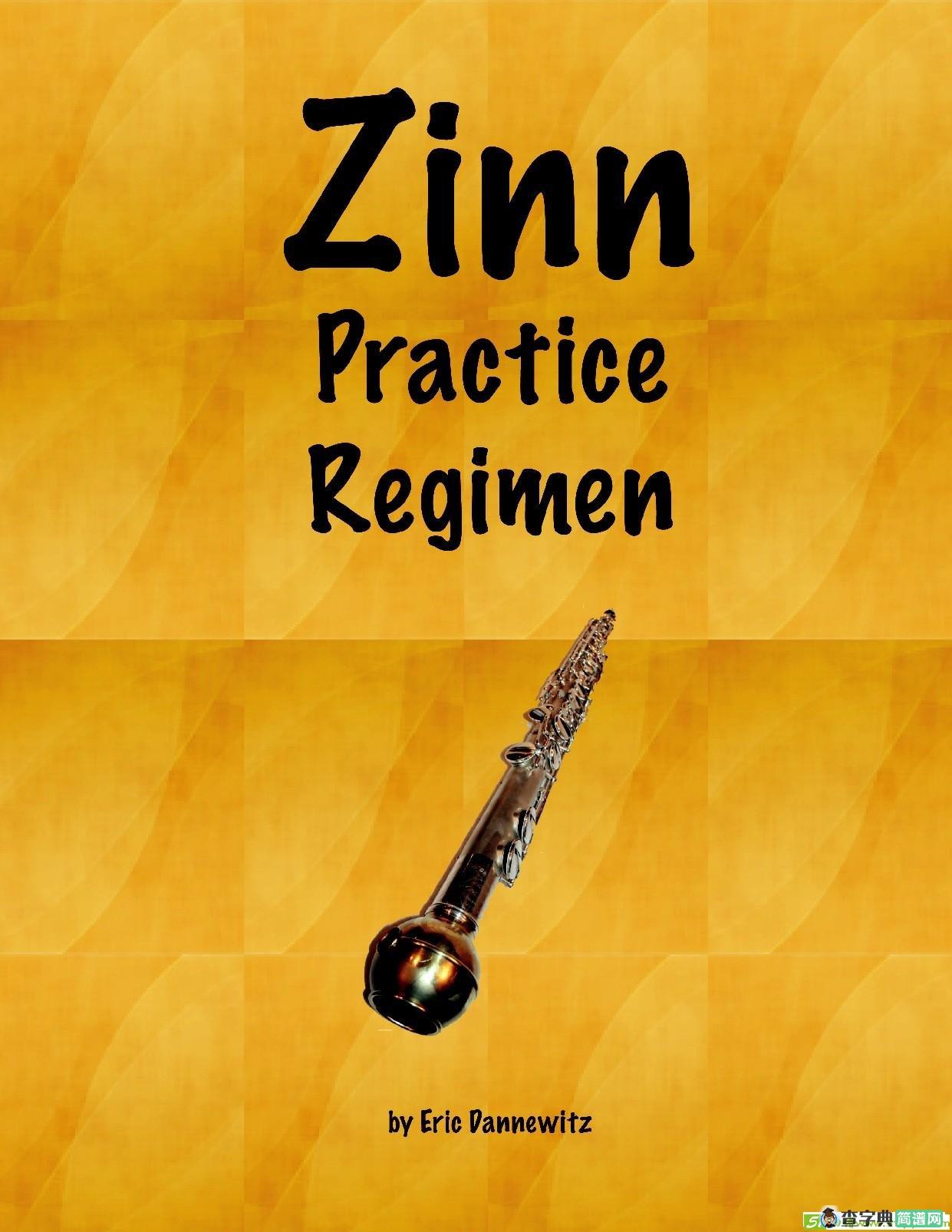 ZinnRegimenSax2009练习曲萨克斯谱