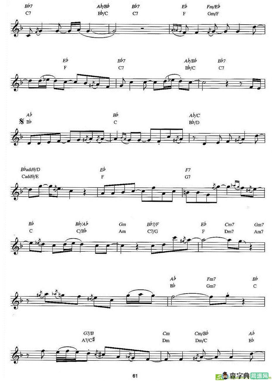 Lullaby for a Rainy Night萨克斯谱(Dave作曲)