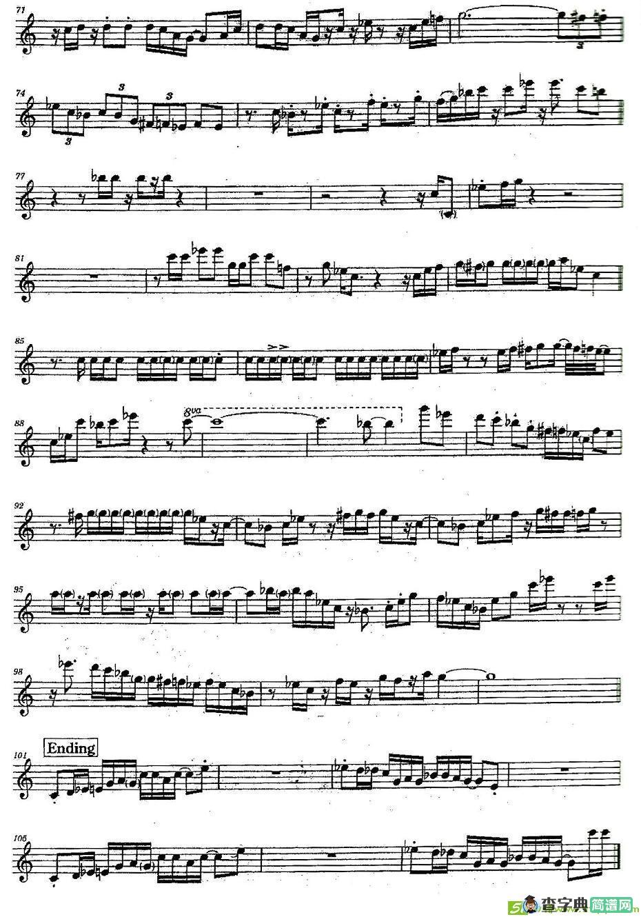 SAX-A-GO-GO萨克斯谱