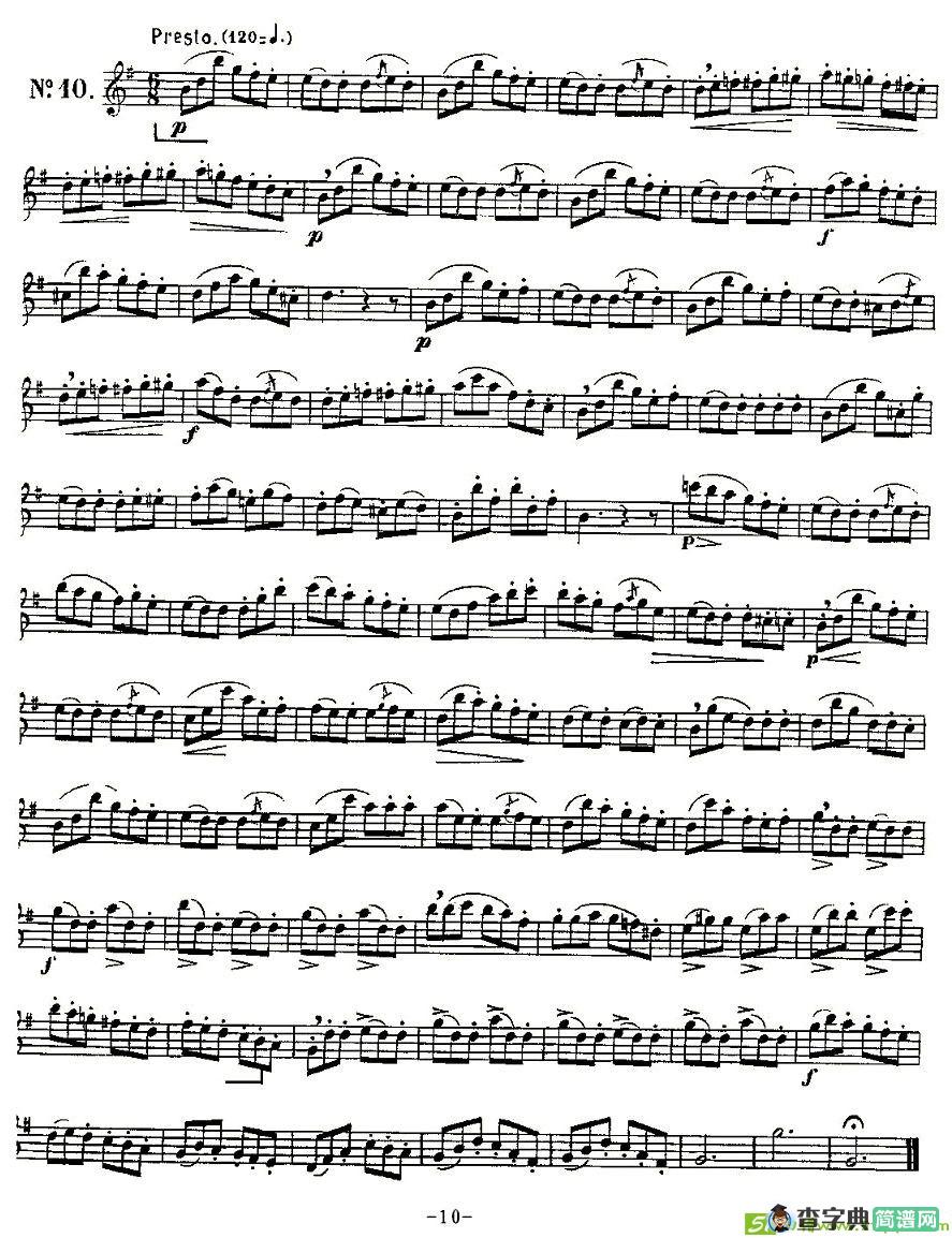 KLOSE的15首练习曲集萨克斯谱