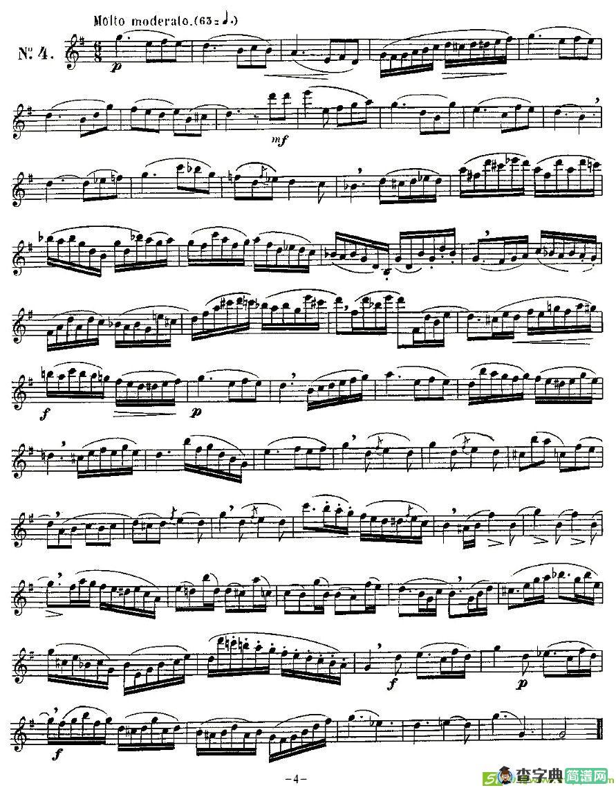 KLOSE的15首练习曲集萨克斯谱