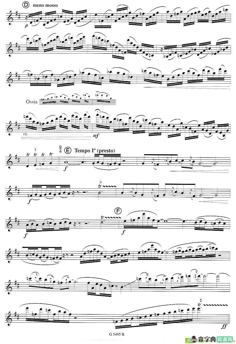 Fuzzy Bird Sonata萨克斯曲谱（3、Fly Bird）