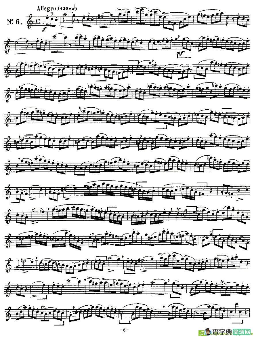 KLOSE的15首练习曲集萨克斯谱