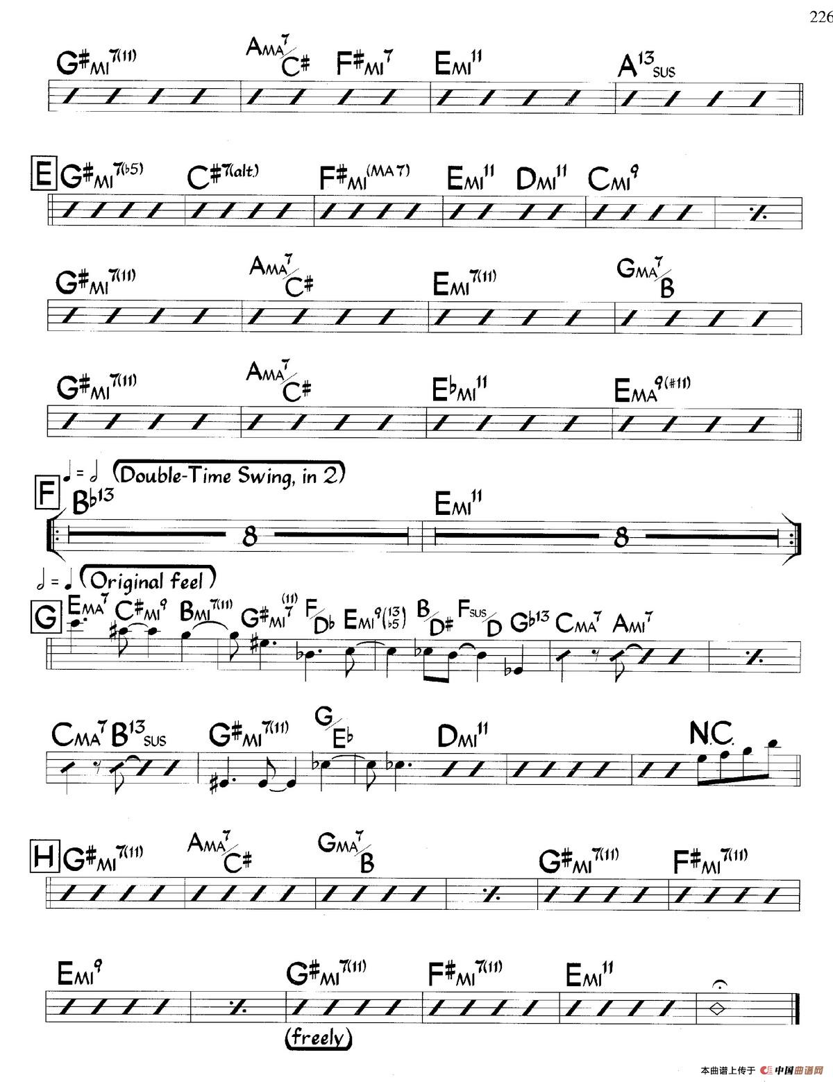 Loves Haunts（爵士钢琴曲）钢琴谱