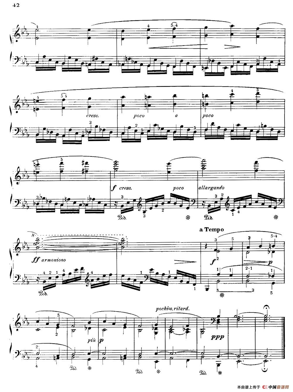 20 Petites Etudes, Op.91（20首小型练习曲）（17）钢琴谱