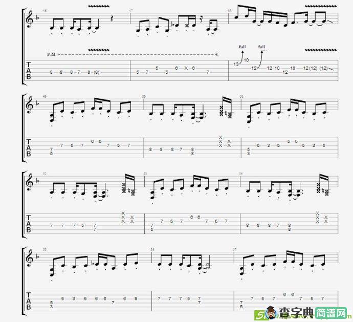 CNBLUE 《孤独啊》吉他谱一吉他曲谱