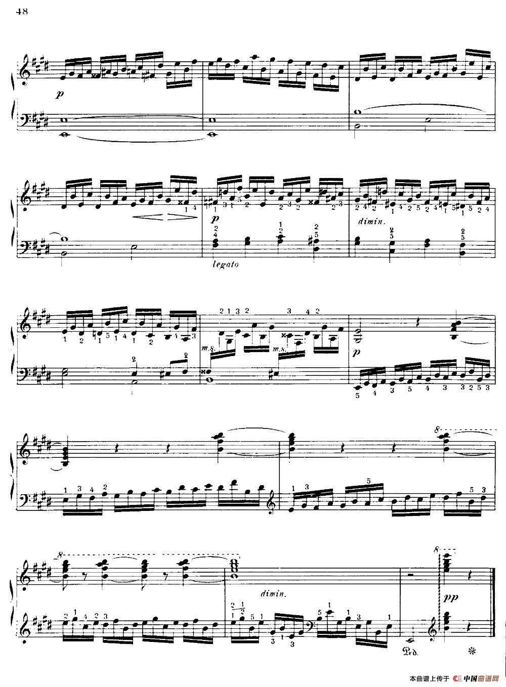 20 Petites Etudes, Op.91（20首小型练习曲）（19）钢琴谱