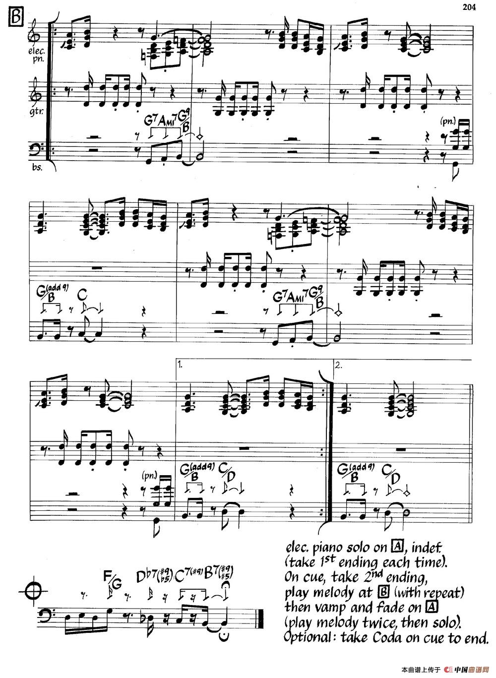 Matinee Idol（爵士钢琴曲）钢琴谱